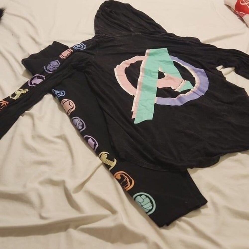 Torrid avenger hoodie leggings set rare!